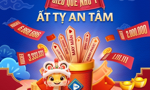 “Gieo quẻ như ý, Ất Tỵ an tâm” cùng Bảo hiểm VietinBank - VBI