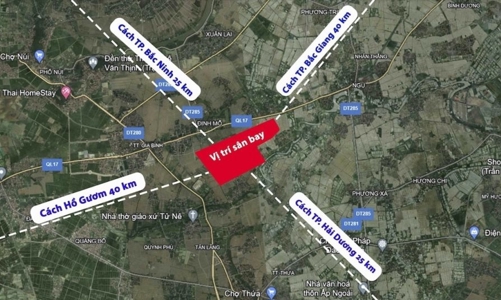 Bổ sung Cảng hàng không Gia Bình vào quy hoạch cảng hàng không toàn quốc