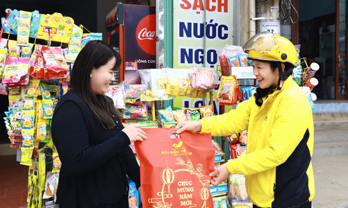 Lượng hàng hóa gửi qua Bưu điện dịp Tết tăng 25%