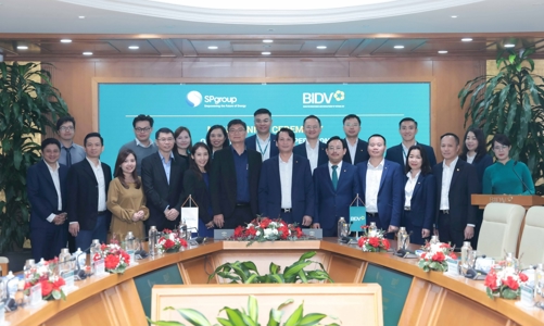 BIDV và SP Group hợp tác vì mục tiêu xanh 