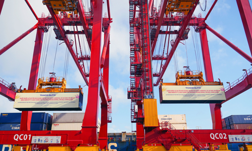 Thaco Auto đẩy mạnh xuất khẩu xe thương hiệu Thaco và quốc tế 