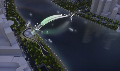 TP.HCM khởi công cầu đi bộ qua sông Sài Gòn gần 1.000 tỷ đồng vào cuối tháng 3