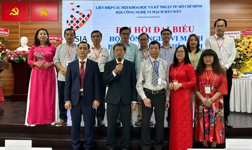 Phó Giám đốc trung tâm sở hữu trí tuệ làm Chủ tịch Hội Công nghệ vi mạch bán dẫn TP.HCM