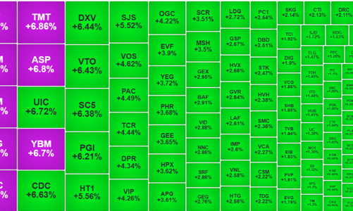 Cổ phiếu nhỏ tiếp tục bứt phá