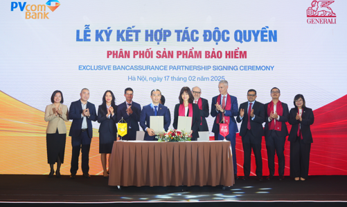 Generali Việt Nam và PvcomBank ký kết hợp tác phân phối độc quyền bảo hiểm nhân thọ 