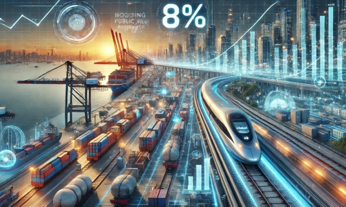 GDP hướng mốc 8%: Đầu tư công giữ vai trò “đòn bẩy”