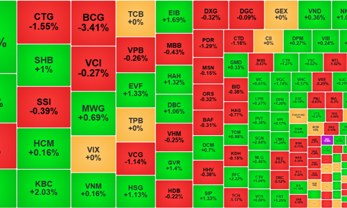 VN-Index cầm cự trên mốc 1300 điểm, thanh khoản sụt giảm đột biến
