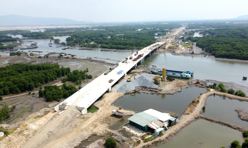 Đường nối Quốc lộ 51 đến cảng Cái Mép dự kiến sẽ về đích vào tháng 6