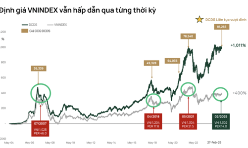 Dragon Capital: Ngưỡng tâm lý 1.300 điểm không còn là rào cản lo ngại 