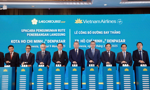 Mở đường bay thẳng từ TP. HCM đến Denpasar, Indonesia