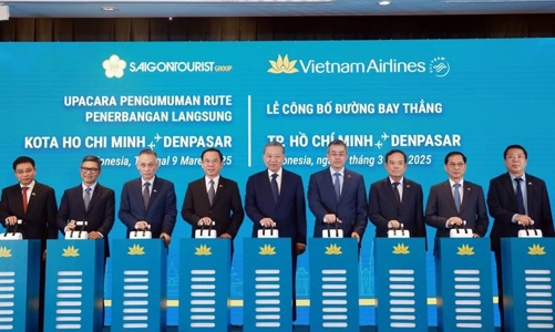 Vietnam Airlines launches HCMC– Bali direct air route