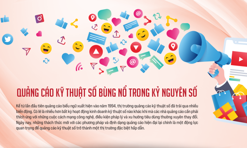 Quảng cáo kỹ thuật số bùng nổ trong kỷ nguyên số