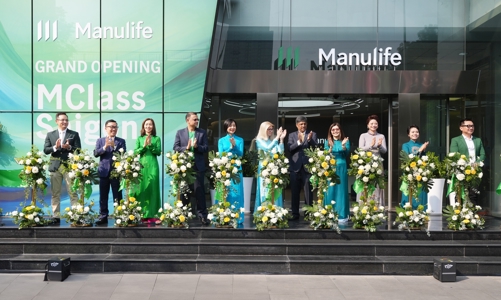 Manulife khai trương văn phòng mới tại “phố” tài chính quận 1