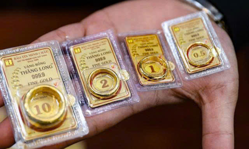 Giá vàng mua vào giảm 2,5 triệu đồng mỗi lượng trong 2 ngày đẩy chênh lệch mua bán lên cao