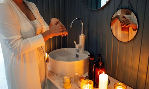 Chu trình dưỡng da toàn diện cho buổi tối thư giãn