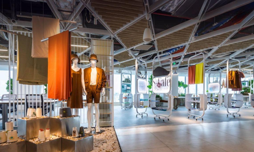 Lựa chọn xanh của thời trang châu Á