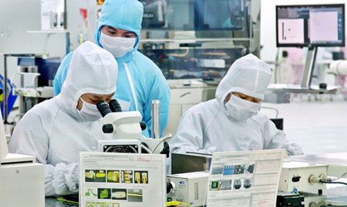 Doanh thu linh kiện điện tử của Vĩnh Phúc ước đạt 57,5 nghìn tỷ đồng trong 3 tháng đầu năm 