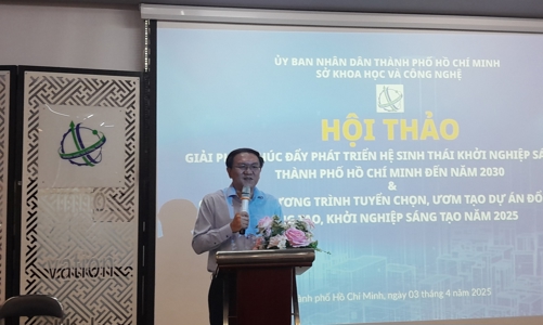 TP.HCM tuyển chọn, ươm tạo dự án đổi mới sáng tạo, khởi nghiệp sáng tạo năm 2025