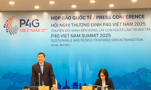 Việt Nam đăng cai tổ chức Hội nghị thượng đỉnh P4G 2025