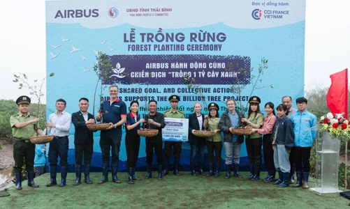 Trồng thêm 1.500 cây xanh cho Đề án “Trồng 1 tỷ cây xanh”