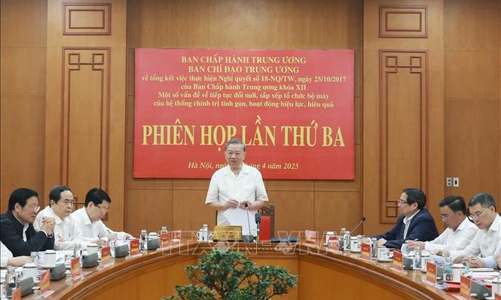 Tổng Bí thư Tô Lâm: Các cơ quan, đơn vị, tổ chức trước, trong và sau sắp xếp phải bảo đảm hoạt động thông suốt