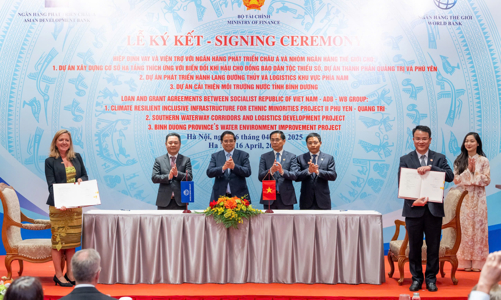 Việt Nam ký kết 3 khoản vay và viện trợ gần 400 triệu USD với WB và ADB 