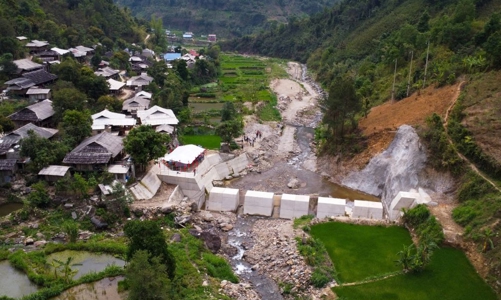 Khánh thành đập SABO phòng lũ quét đầu tiên tại Việt Nam