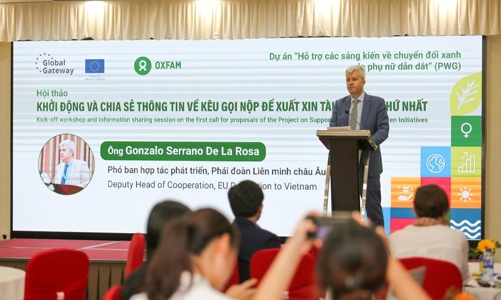 Dự án PWG sẽ tài trợ cho 65 sáng kiến chuyển đổi xanh do phụ nữ thực hiện