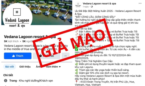 Cảnh báo lừa đảo đặt tour, phòng giá rẻ trên mạng xã hội dịp lễ 30/4