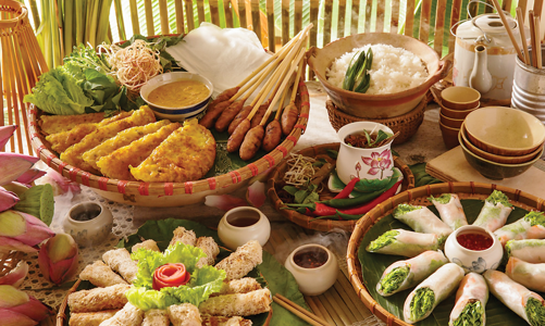 Ẩm thực thăng hoa từ văn hóa địa phương