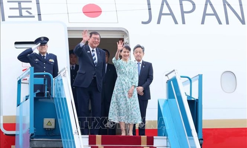 Thủ tướng Nhật Bản Ishiba Shigeru bắt đầu thăm chính thức Việt Nam