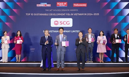 SCG được vinh danh Top 10 Doanh nghiệp FDI phát triển bền vững 