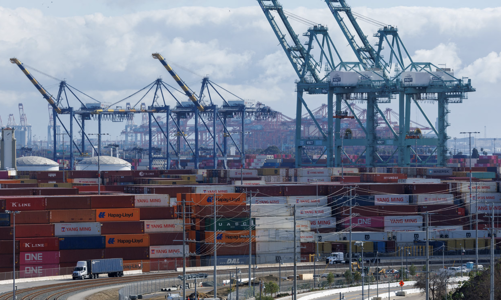 Dòng hàng hóa từ Trung Quốc sang Mỹ có dấu hiệu ngắt quãng