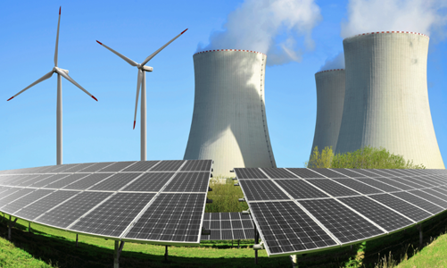 Điện hạt nhân được coi là năng lượng xanh, điện nền