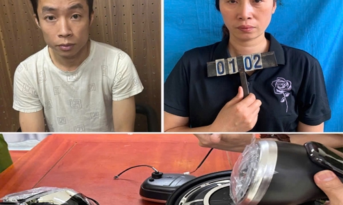 Triệt phá hai đường dây buôn lậu quy mô lớn phụ tùng xe điện và bình ắc quy