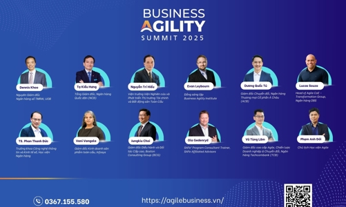 Đại diện của Infosys chia sẻ về hành trình chuyển đổi tại Business Agility Summit 2025