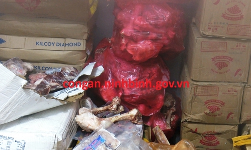 Phát hiện gần 6,5 tấn thực phẩm không rõ nguồn gốc tại thành phố Hoa Lư