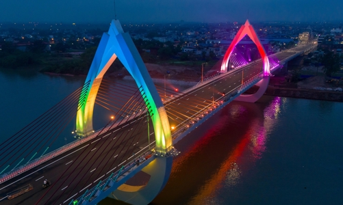 Nam Định: Khánh thành cầu Thiên Trường với tổng vốn đầu tư hơn 1.200 tỷ đồng