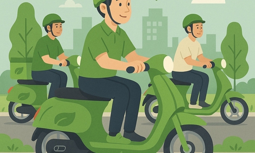 TP.HCM đề xuất chuyển đổi 400.000 xe máy xăng sang xe điện cho tài xế công nghệ 