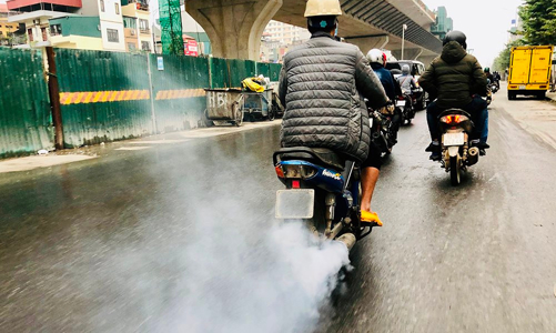 Đề xuất lùi thời điểm kiểm định khí thải xe máy tại Hà Nội và TP.Hồ Chí Minh đến ngày 1/7/2027