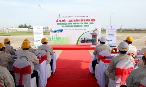 BSR xuất bán lô sản phẩm thương mại đầu tiên - Nhiên liệu hàng không bền vững 