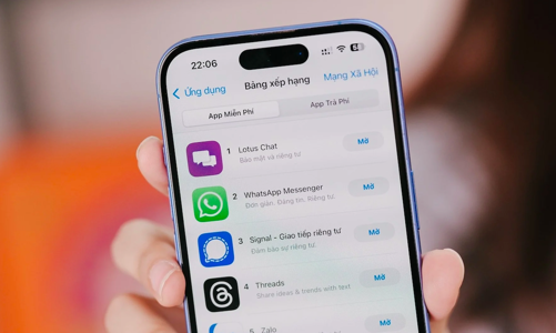 Sau khi Telegram bị chặn tại Việt Nam, ứng dụng chat Lotus công bố cán mốc 1 triệu người dùng