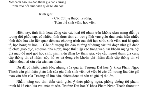 Mời đăng ký trao đổi sinh viên quốc tế, nam sinh viên bị lừa 7 tỷ đồng