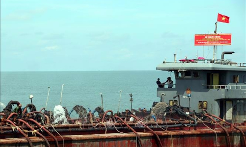 Sóc Trăng: Thí điểm dùng cát biển làm cao tốc khi thiếu cát sông