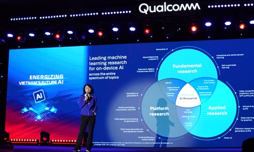 Qualcomm ra mắt Trung tâm R&D AI tại Việt Nam
