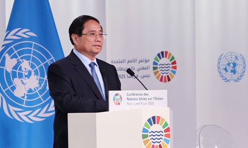 Thủ tướng: Việt Nam đăng ký 15 cam kết tự nguyện về quản trị biển và đại dương