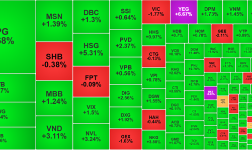 Thanh khoản tăng mạnh trở lại, khối ngoại mua ròng cao nhất 7 phiên, VN-Index vượt 1320 điểm