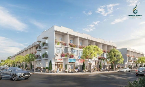 Nhà phố thương mại trong khu công nghiệp - Đầu tư sinh lời bền vững