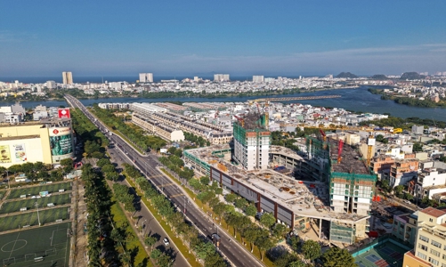 Masteri Rivera Danang vững nhịp thi công, từng bước hình thành dấu ấn mới giữa lòng Đà Nẵng