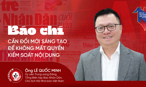 Báo chí cần đổi mới sáng tạo để không mất quyền kiểm soát nội dung